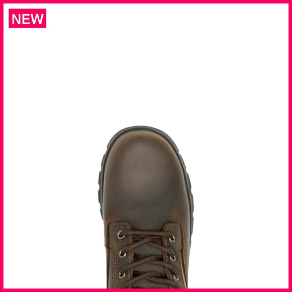 Waterproof Work Boots, Ankle Height, Leather Upper, Lace-Up Closure main image 5